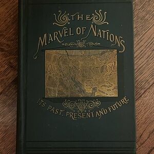 The Marvel of Nations Its Past Present and Future 1887  By Uriah Smith, Antique
